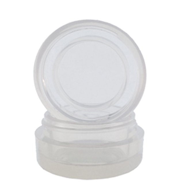 5ml Portable Small Round Shape Silicone Rubber Wax Container